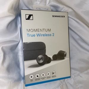 Brand new Sennheiser Momentum True Wireless 2 black